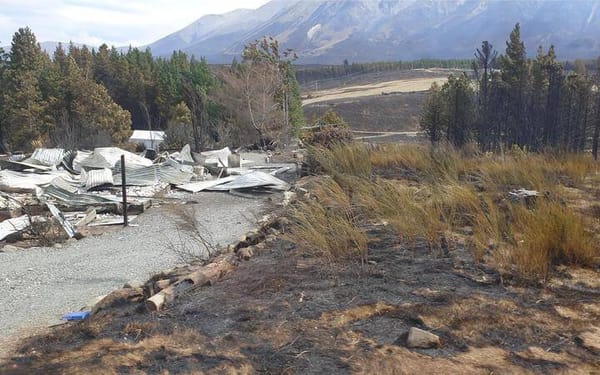 Lake Ohau Fire Update (video)