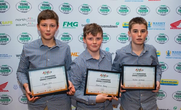 Talented Tapanui Trio Win AgriKidsNZ Grand Final In Hawke’s Bay