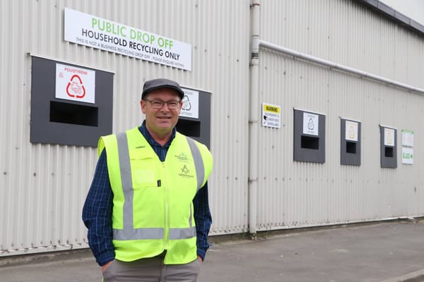 Positive Uptake of Recycling Drop-off Centre