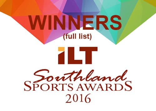 ILT Southland Sports Awards 2016 Winners  (full list)