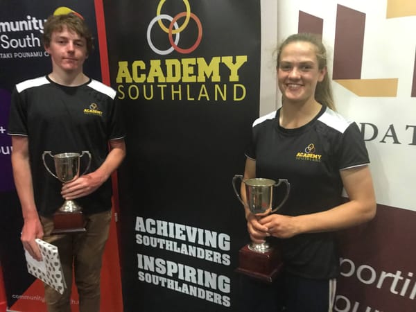 Mirfin And Burnett Honured In Academy Southland Celebration