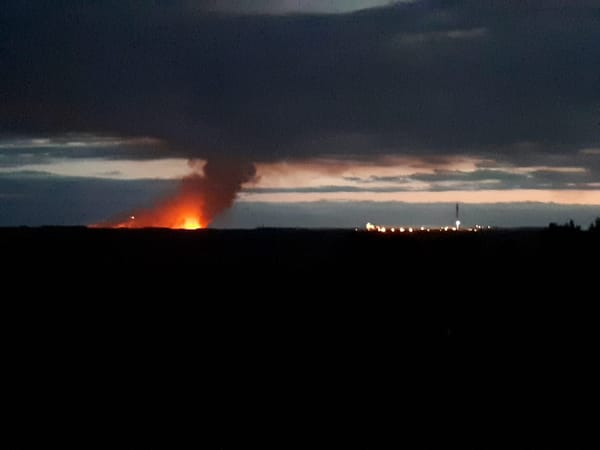 Large Fire Near Tiwai Smelter Contained (photos & video)