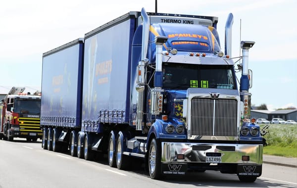 Invercargill Truck Parade 2018 Results