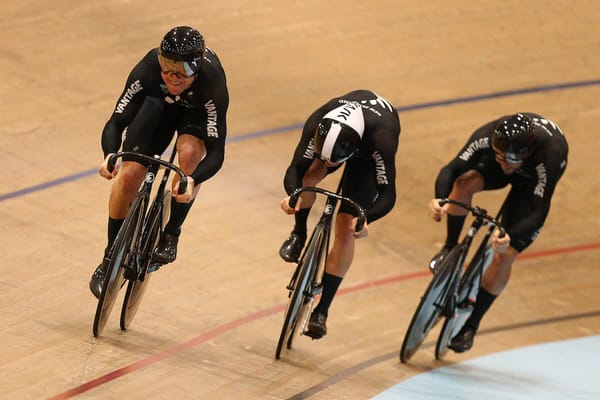 Kiwi Men’s Sprint Trio Make White-hot Start to Oceania Track Cycling