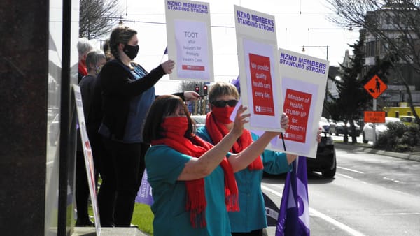 Nurses Take Protest Action Over Pay Dispute As Part Of Nationwide Action