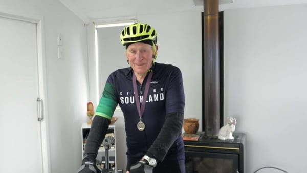 100k Bike Ride For 88 Year Old Southlander (watch video interview)