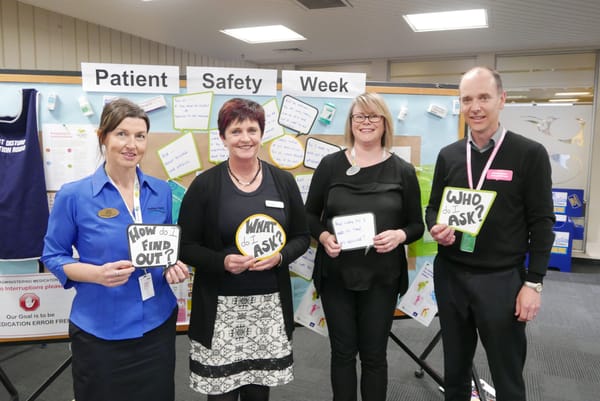 Southern DHB Gets Behind Patient Safety Week