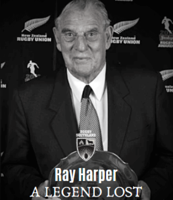 Southland Rugby Legend Ray Harper Has Died