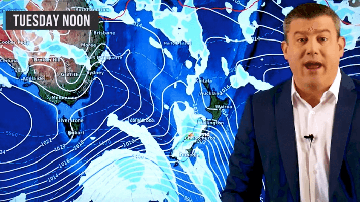 Weather Watch For The Week, Severe Gale Warning Tuesday