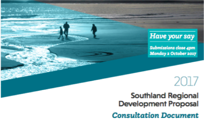 Southland Regional Development Proposal Have Your Say