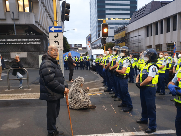 Police Operation at Parliament is Underway