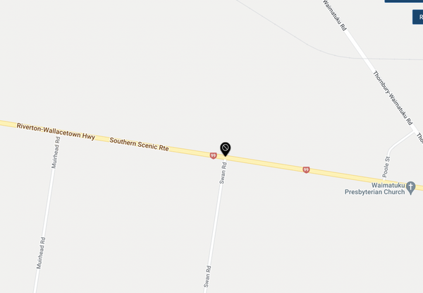 Single Car Crash Riverton-Wallacetown Highway Near Thornbury