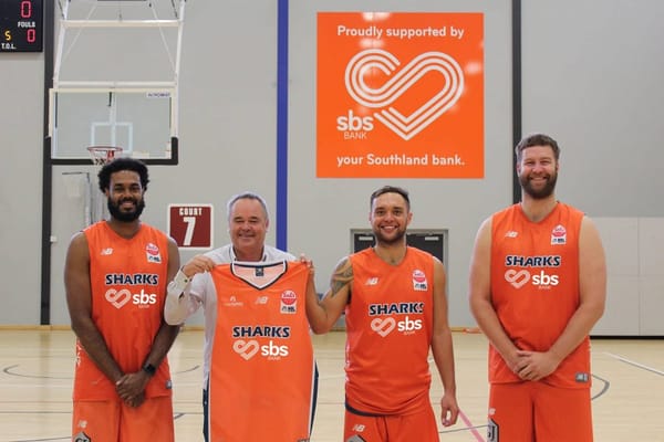 SBS Banks Increases Southland Sharks Sponsorship