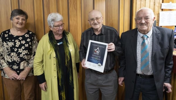 Tuatapere Honours Gary Templeton With Community Service Award