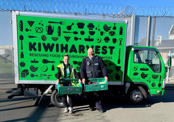 KiwiHarvest & Invercargill Prison Partnership Providing Food To Southland Communities In Need