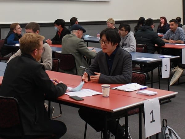 Speed Interview Event Assists Graduates to Enter Industry