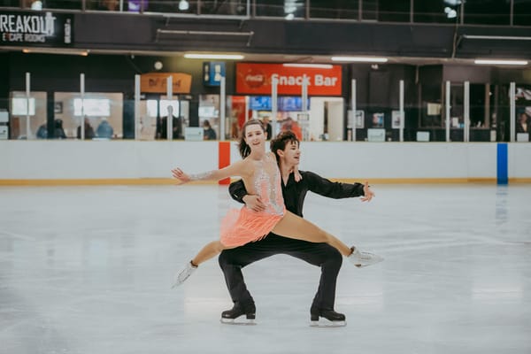 Ice dancing her way around the world