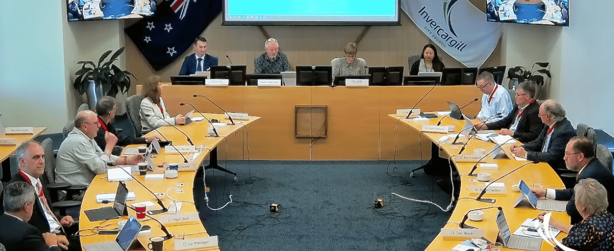 Watch: Full Invercargill City Council 1st November