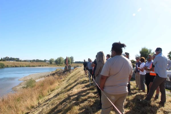 Mataura Stop Bank Strengthening in Full Swing