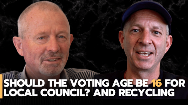 90 Seconds+ with Invercargill Mayor Nobby Clark Voting Age & Recycling