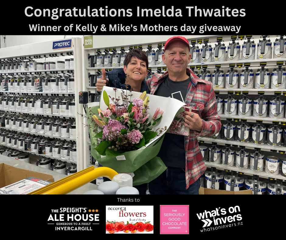 Congratulation Imelda Thwaites winner of Kelly & Mike’s Mothers Day Giveaway