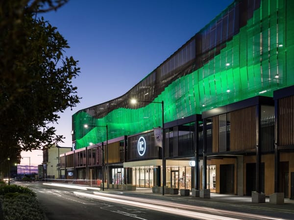 Historic and Modern Blend Wins Invercargill Central a Major Lighting Award