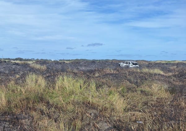 Youths Fleeing Scene of Oreti Beach Car Fire