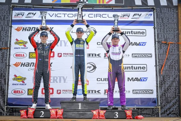 Invercargill’s Alex Crosbie Secures Third Place in Mid-Ohio F4 US Championship