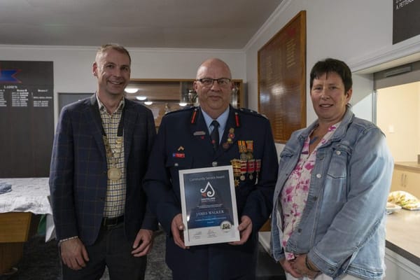 Wyndham Firefighter James Walker Honoured for 40 Years of Service