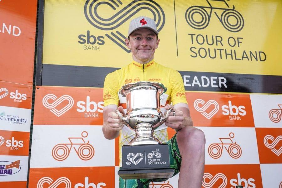 2022 Tour of Southland winner Josh Burnett. Photo: suupplied