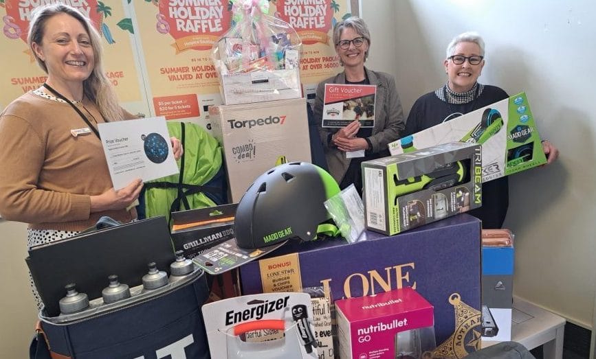Medicare Raffle $6000 Worth Of Prizes in Hospice Southland Fundraising Raffle